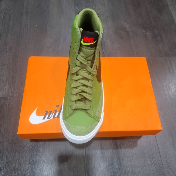 COPY - NIKE BLAZER MID 5.5y green..NEW ORIGINAL - Picture 3 of 12